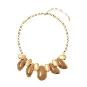 AVON POLISHED DESER NECKLACE (GOLDTONE) "VERY RARE" ~ NEW SEALED!!!